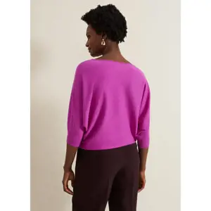Phase Eight Cristine Purple Knit Jumper